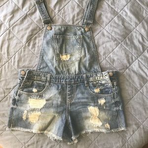 Forever21 Overall Shorts